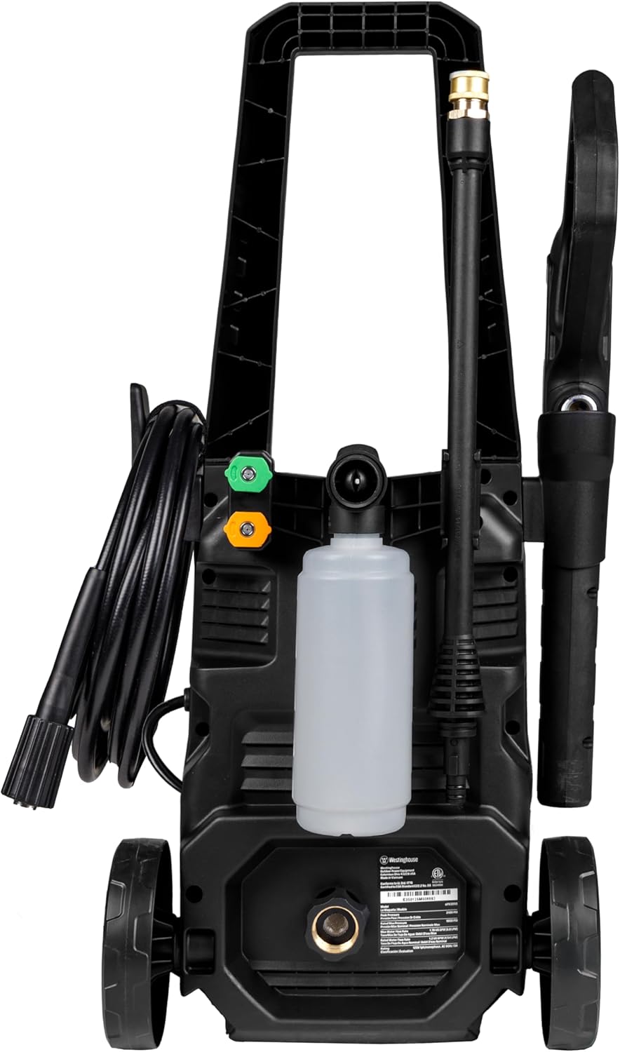 Westinghouse ePX3050 Electric Pressure Washer - 2100 PSI, 1.76 GPM, Foam Cannon & Turbo Nozzle for Versatile Cleaning