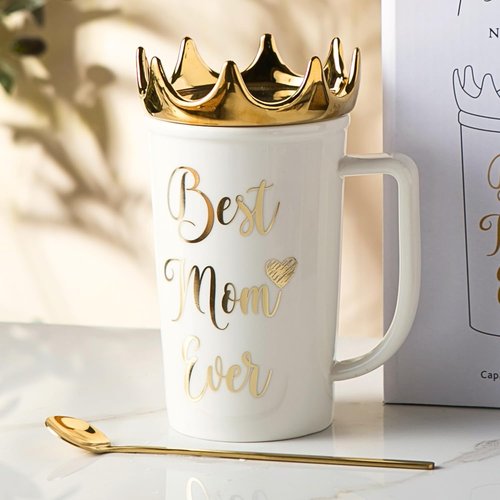 Best Mom Ever | Mom Coffee Mug - 19 Oz Birthday & Christmas Gift for Mom, Daughter, Sister, Aunt