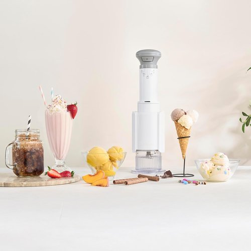 Cuisinart FastFreeze 5-in-1 Frozen Dessert Maker - Ice Cream, Sorbet, Milkshakes & More | Compact & Easy to Use