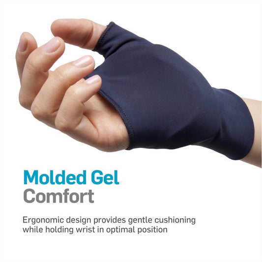 NatraCure Computer Gloves (Carpal Tunnel Relief) Size: Medium/Large - One Pair (Reversible) - (For Wrist and Hand Pain Relief from Typing and Other Repetitive Movements)