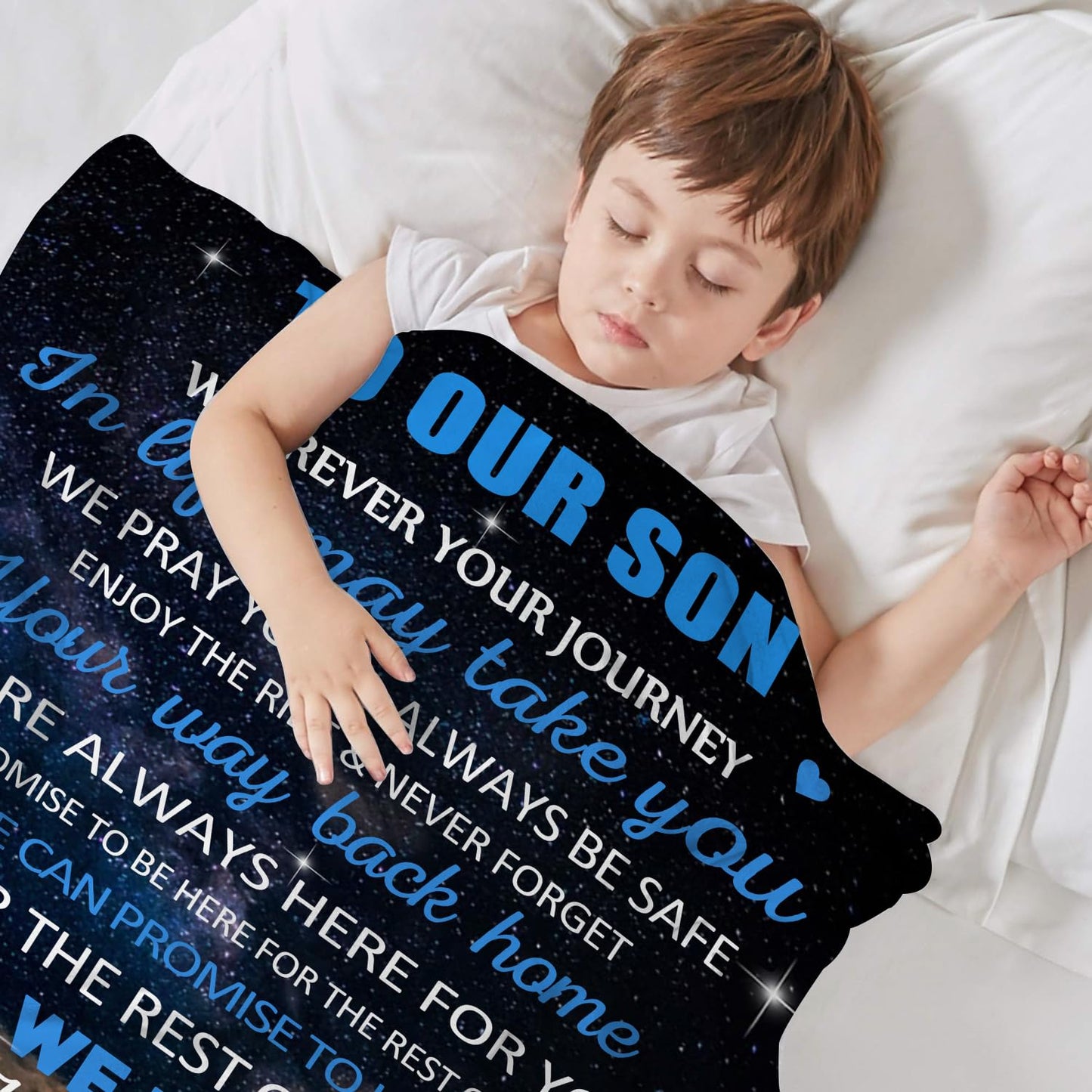 YOYICU Gifts for Son Birthday, Son Gifts from Mom and Dad, to My Son Blanket, Birthday Present for Child Lion Blanket Christmas 50” x 60”