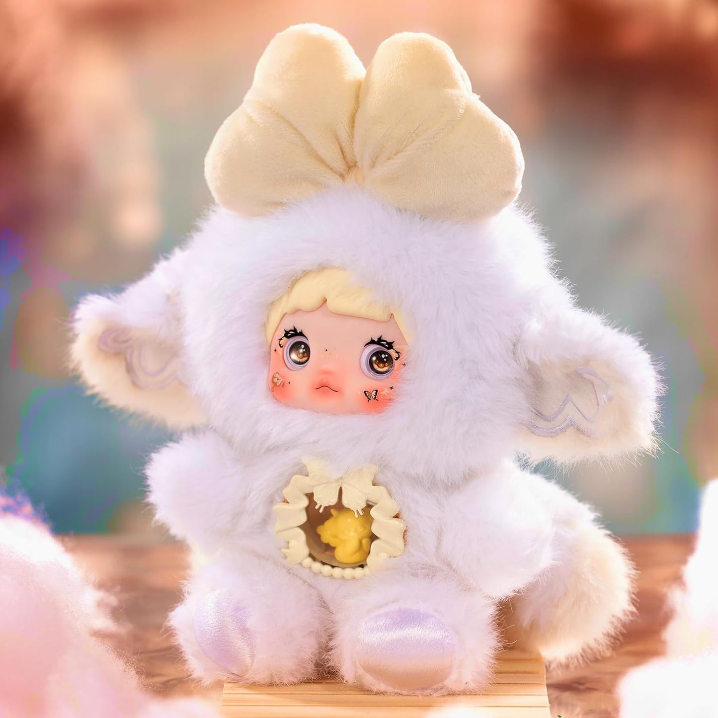 POP JOY Nommi Plush Blind Box - Adorable Mystery Stuffed Toys with 3 Expressions | Kawaii Designs for Ages 3+