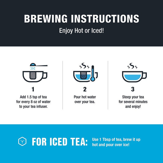 Tiesta Tea - 8 Herbal & Rooibos Sampler Dry Flight Set, Loose Leaf, No Caffeine, Makes Hot and Iced, Assorted Tea Sets with Herbal, Chai, Fruit Blends & More, 8 Resealable Sample Pouches
