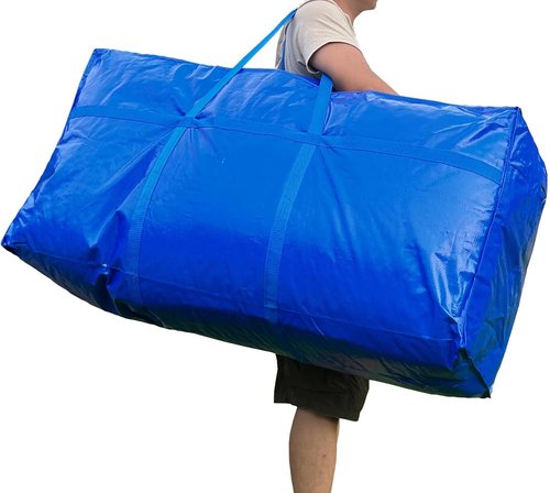 66 Gallon Extra Large Storage Bags by [Brand Name] - Heavy Duty Waterproof Duffle for Travel & Moving