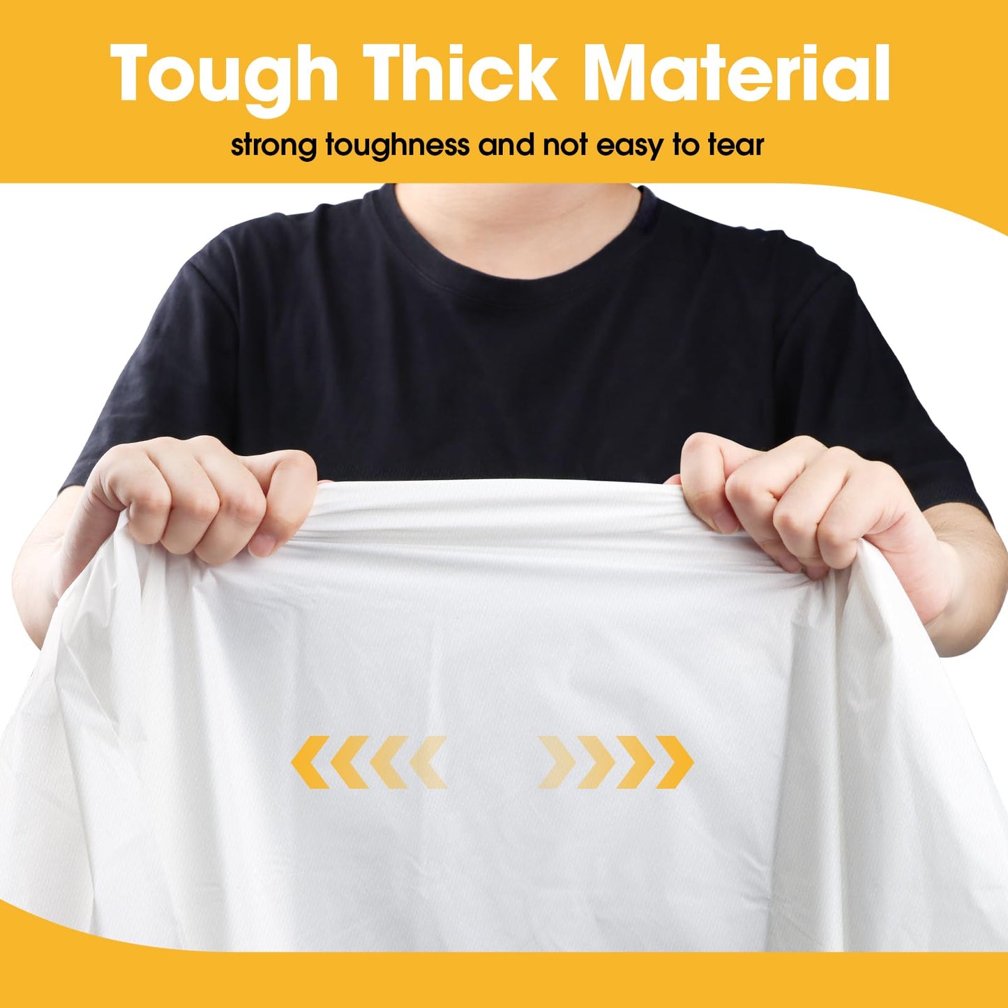 Niuara White Plastic Table Cloth - 50 Pack 54" × 108" Rectangle Disposable Tablecloths for 6FT Tables, Waterproof Table Cover for Party, Holiday & Gathering Use