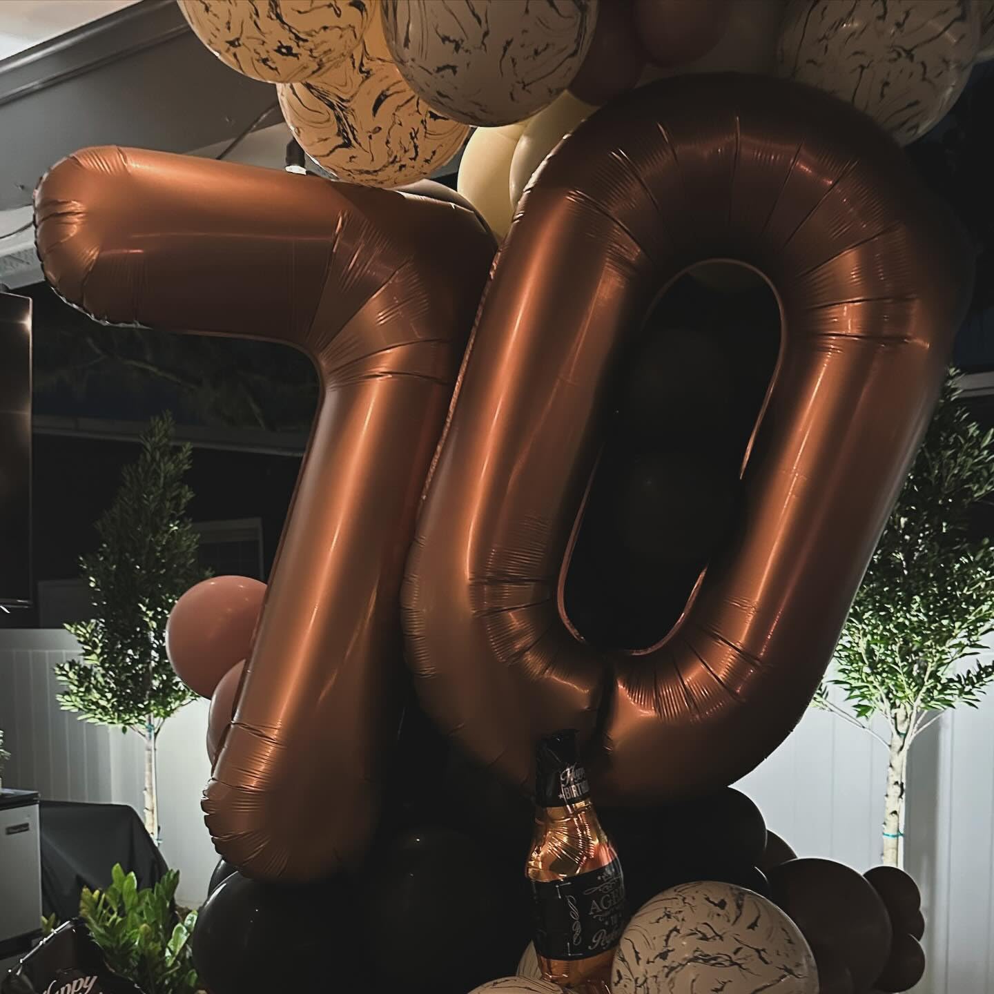 Dark Brown 7 Balloon, Coffee Brown Number Balloons 40 Inch, 7th Chocolate Birthday Decorations for Kids Girls Boys Party Decoration for Women Men, Number 7 Balloon