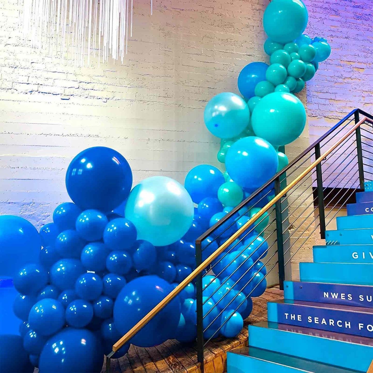 PartyWoo Pearl Blue Balloons 50 pcs 5 Inch Sky Blue Latex Balloons for Graduation Wedding Baby Shower Gender Reveal Anniversary Under the Sea Theme Birthday Party Decorations Blue-Z23