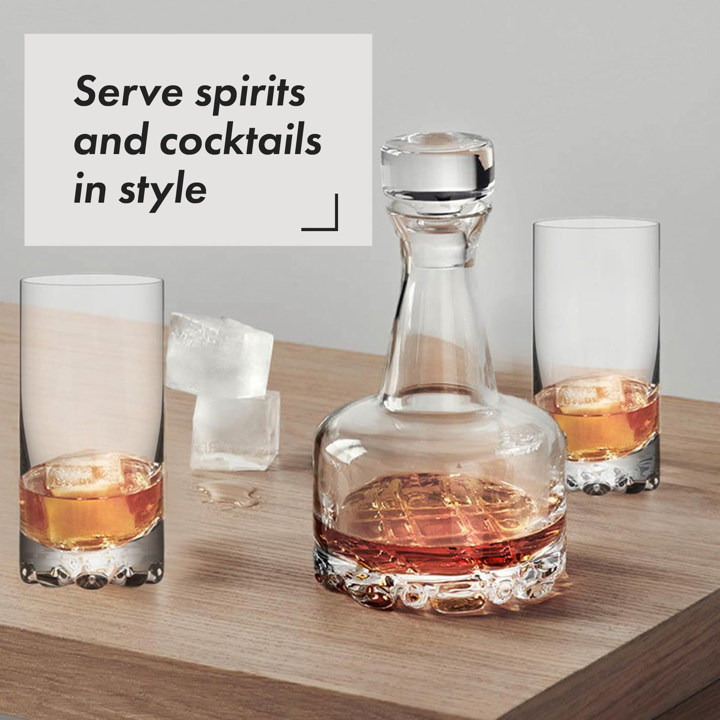 Orrefors Erik Highball Glass, Set of 4