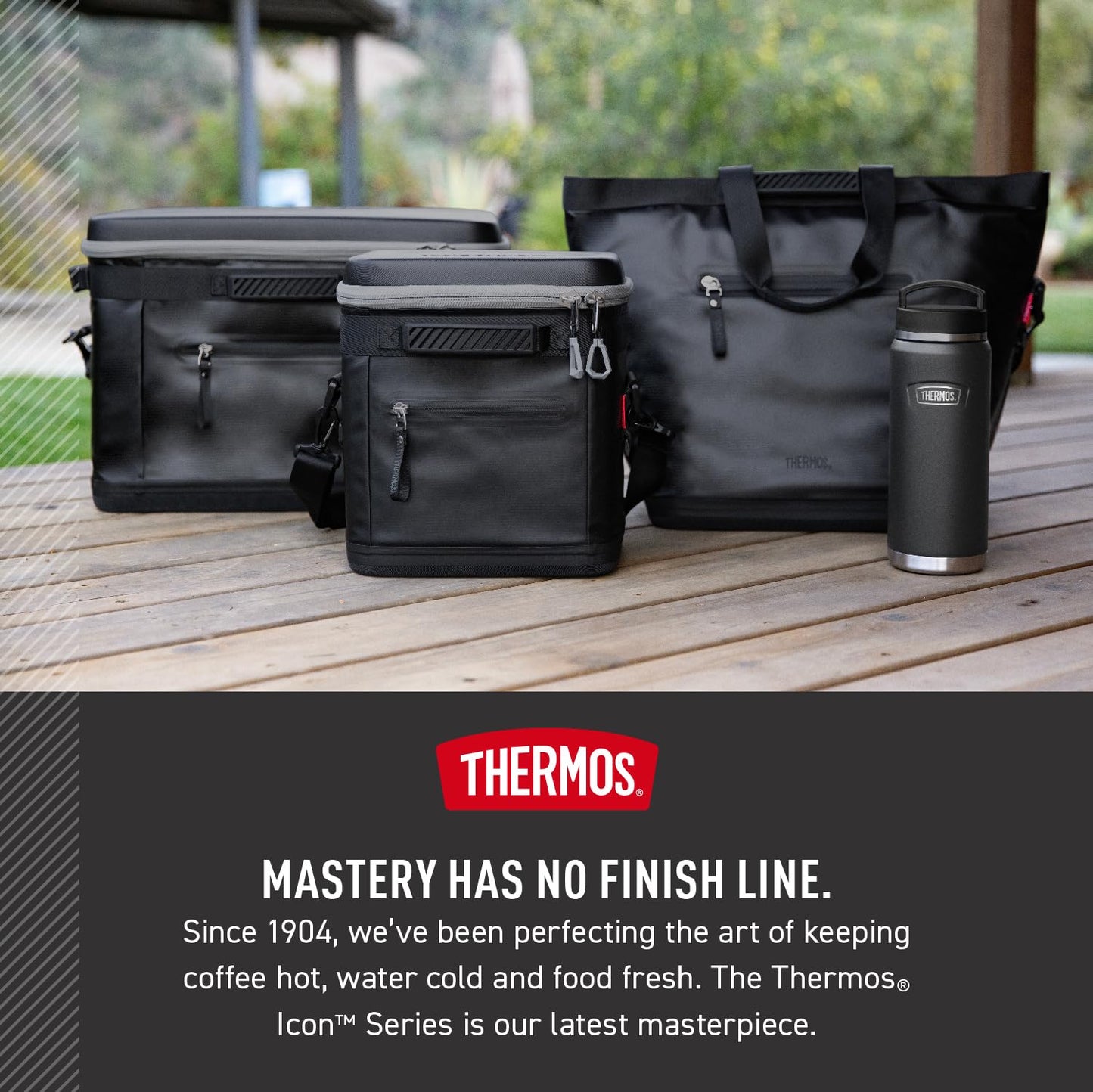 THERMOS ICON Series, 30 Can Cooler Tote, Glacier