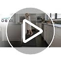 Anti Fatigue Kitchen Floor Mat Cushioned Runner 70x20 Black - Durable & Waterproof