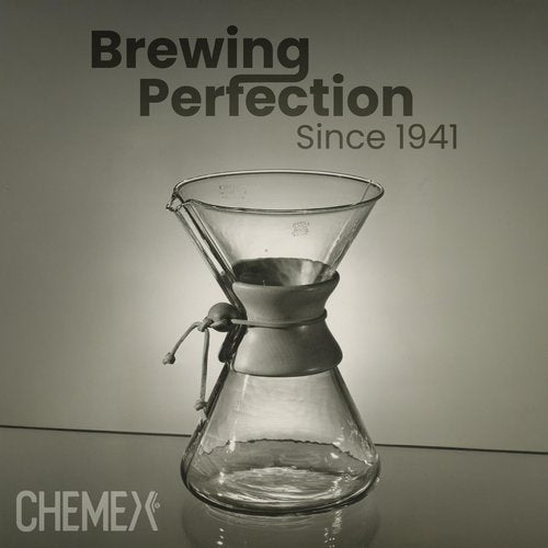 CHEMEX Bundle - 6-Cup Classic Series - 100 ct Square Filters - Exclusive Packaging