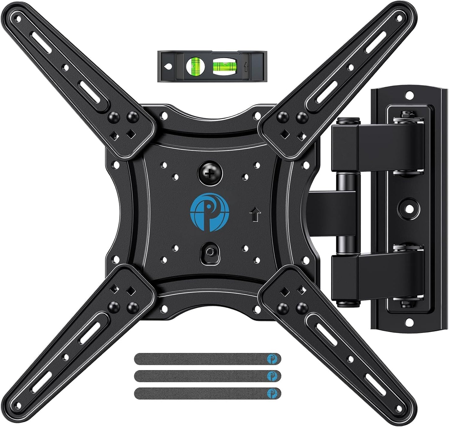 Pipishell Full Motion TV Wall Mount - Articulating Arms for 26-65 Inch TVs | Supports Up to 77 lbs