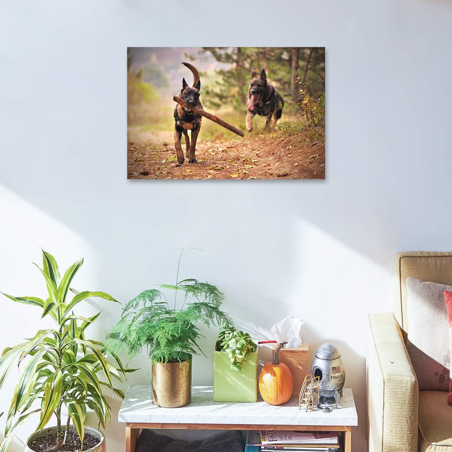Skiennix Personalized Canvas Print - Custom Wall Art for Bedroom & Living Room | 12" W x 8" H