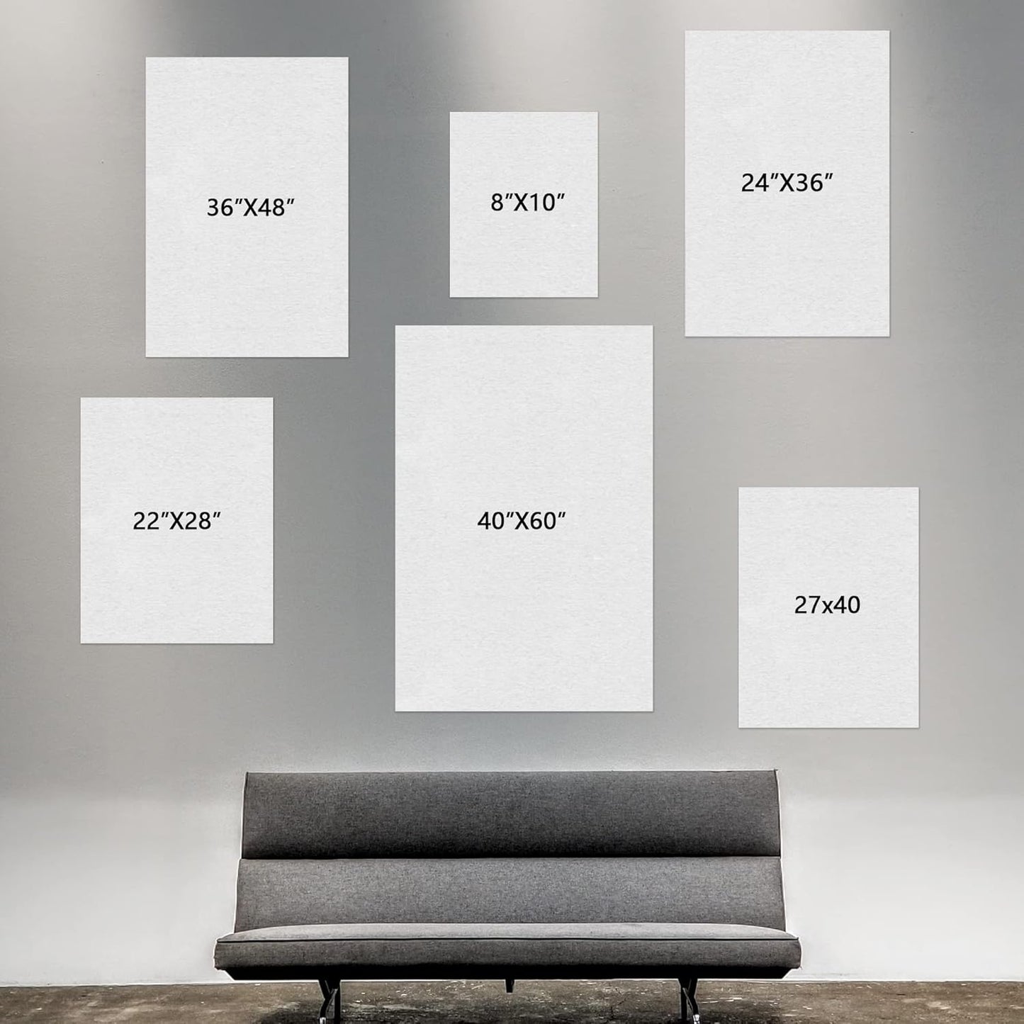wall26 Custom Poster Prints - Personalized Photo Wall Art | Durable, Waterproof - 11x14 Inches