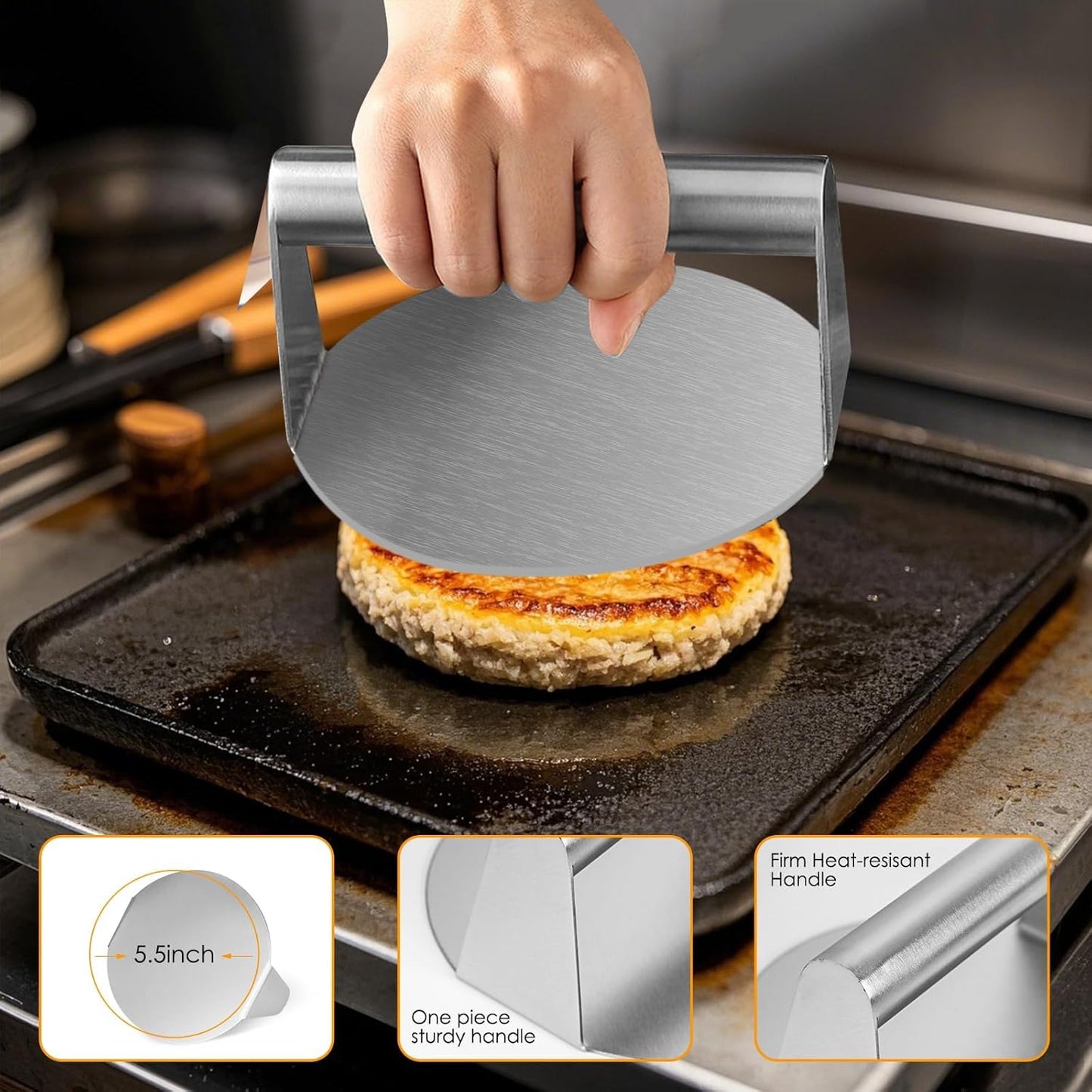 Skiennix 30-Piece Griddle Accessories Kit - Essential Flat Top Grill Tools for Outdoor Barbecue