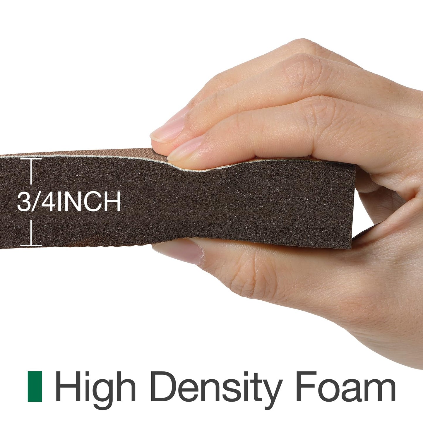 LUMI Anti Fatigue Cushioned Comfort Mats for Standing, 3/4 Thick Ergonomic Mats for Desk Office, Non-Slip, Ultra Soft, Memory Foam Rugs for Home, Kitchen, Laundry, 20"x32", Beige