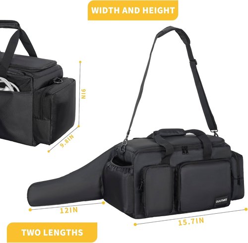 Chainsaw Carrying Case - Waterproof Foldable Storage Bag for EGO, Dewalt & Greenworks 10/12 Inch