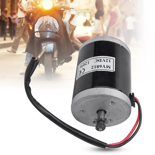 Brush Motor 12V Headerbs MY6812 Underwater 120W High Speed Small with Belt Pulley for Electric Scooter