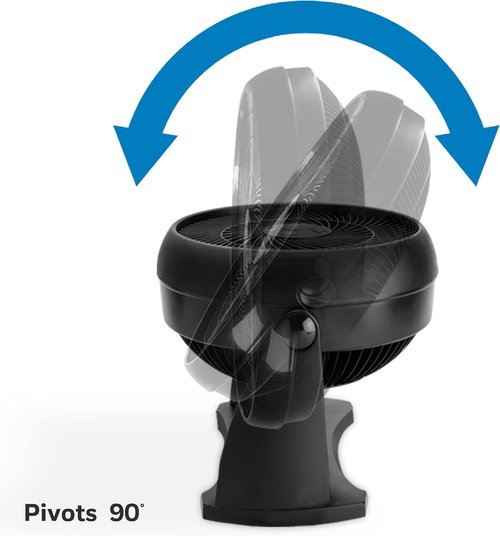 Honeywell HT-900 TurboForce Air Circulator Fan - Compact Black Design | 4 Pack for Enhanced Cooling