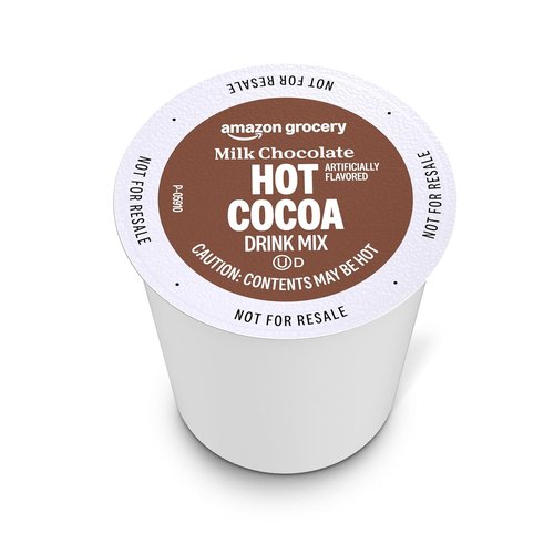 Happy Belly Hot Cocoa Pods - Rich Milk Chocolate Flavor | 24 Count Pack