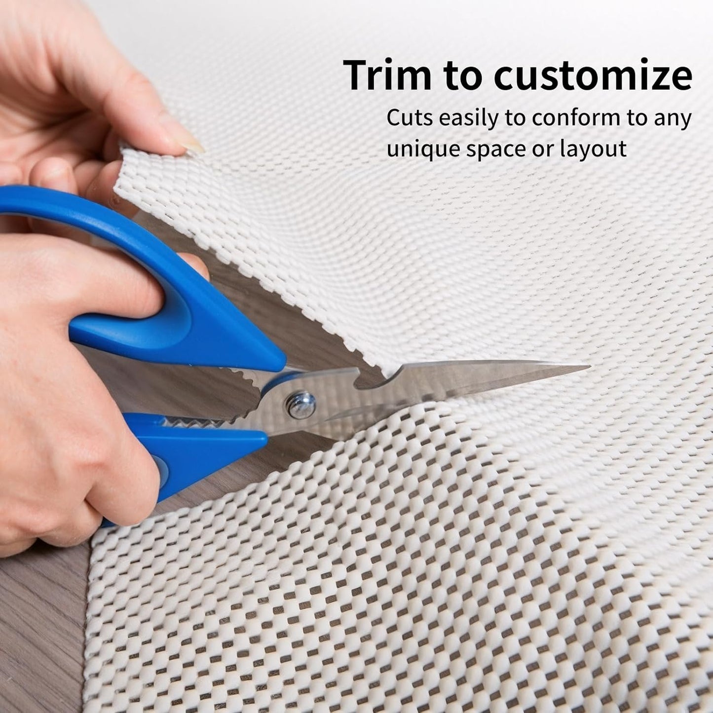 Regine Switzerland Non-Slip Rug Pad Gripper - Extra Thick 2 x 4 Feet Carpet Mat for Hardwood Floors