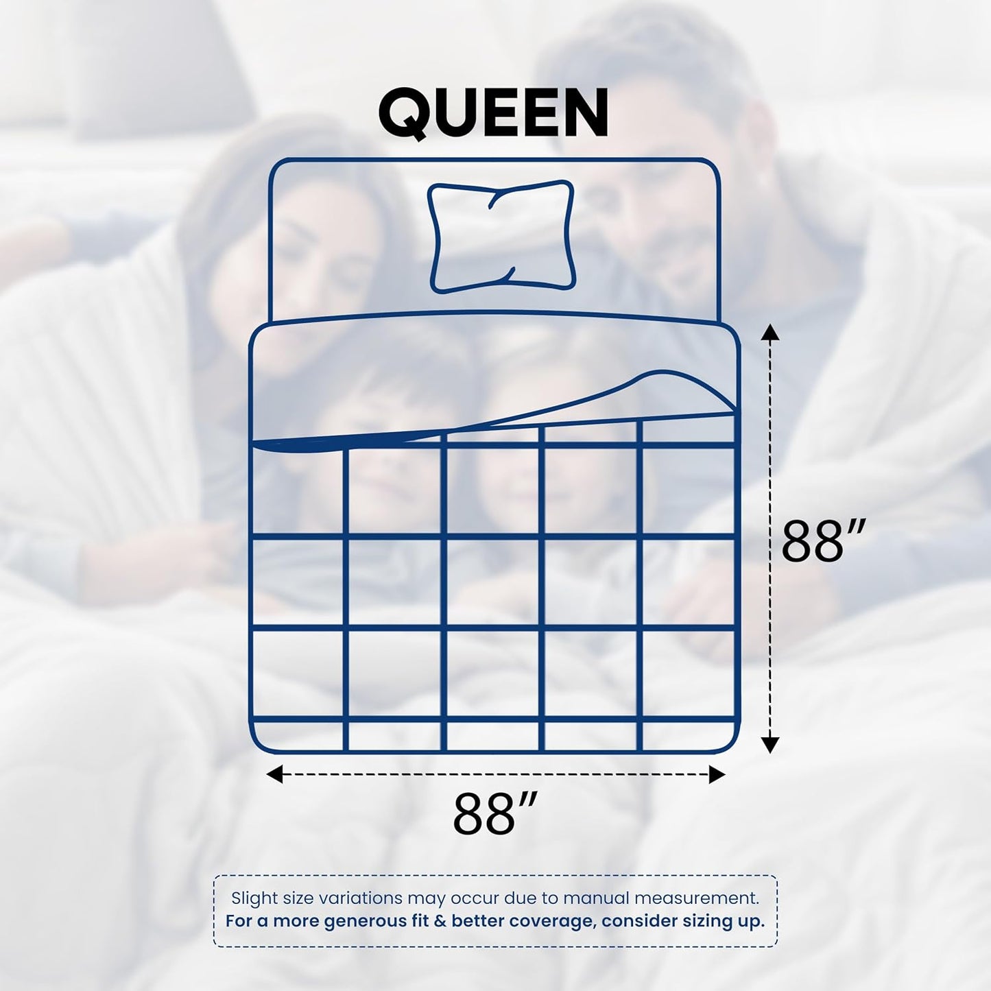 Utopia Bedding Queen Comforter - All Season Down Alternative Duvet Insert, Machine Washable (White)