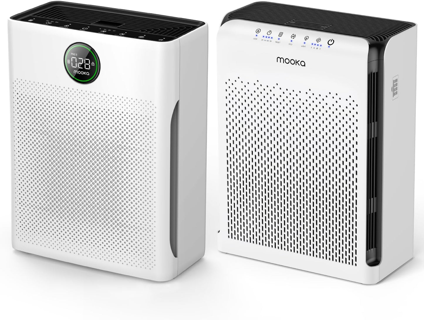 Skiennix M200L Air Purifier - Ideal for Large Rooms Up to 2200ft² with Air Quality Sensor