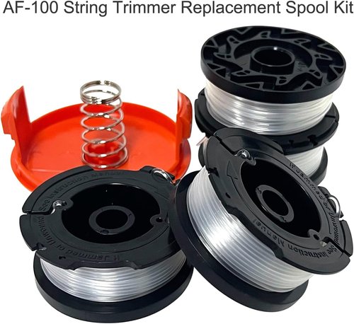 Black & Decker AF-100 Replacement Spool - Compatible with Multiple String Trimmers | Durable & Efficient