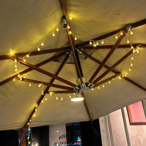 GTSYDING Bubble Globe String Lights - 40 LEDs, 19.6 FT, Waterproof Fairy Lights with Remote | Warm White
