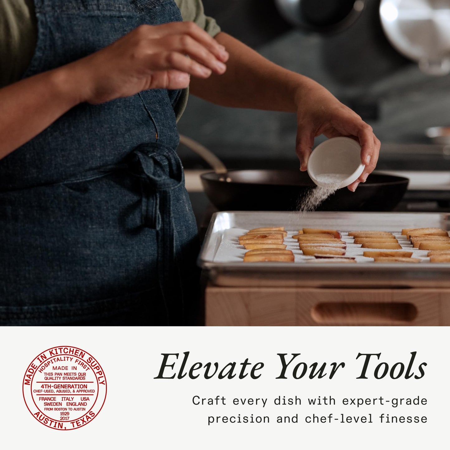 Made In Cookware | Quarter Sheet Pan | Commercial Grade Aluminum | Professional Bakeware