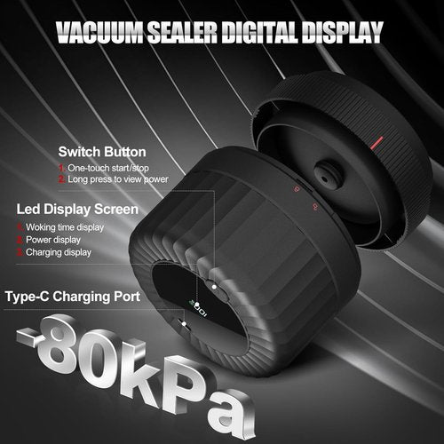 Electric Mason Jar Vacuum Sealer Kit by 2026 - Perfect for Wide & Regular Mouth Canning Jars