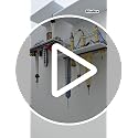 Floating Wall Shelves for Lego Bricks - White 4-Pack - Wall-Mounted Display