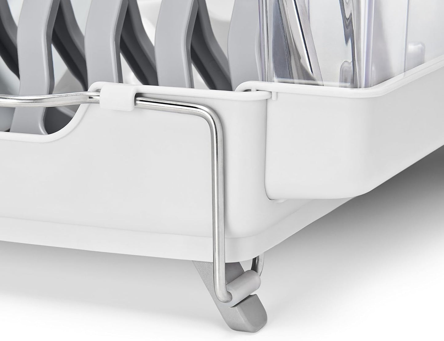 OXO Good Grips Foldaway Dish Rack - Space-Saving Design for Efficient Drying | Compact & Durable