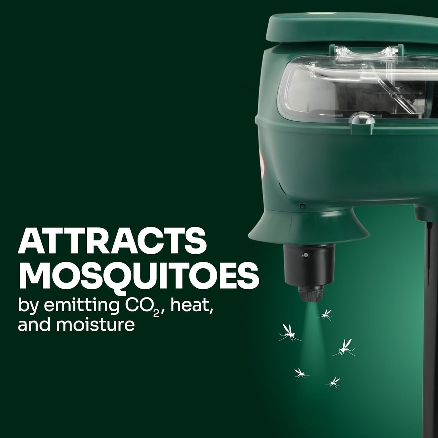 Mosquito Magnet MM4200B Patriot Plus Mosquito Trap - Outdoor Insect Killer for Up to 1 Acre, Green