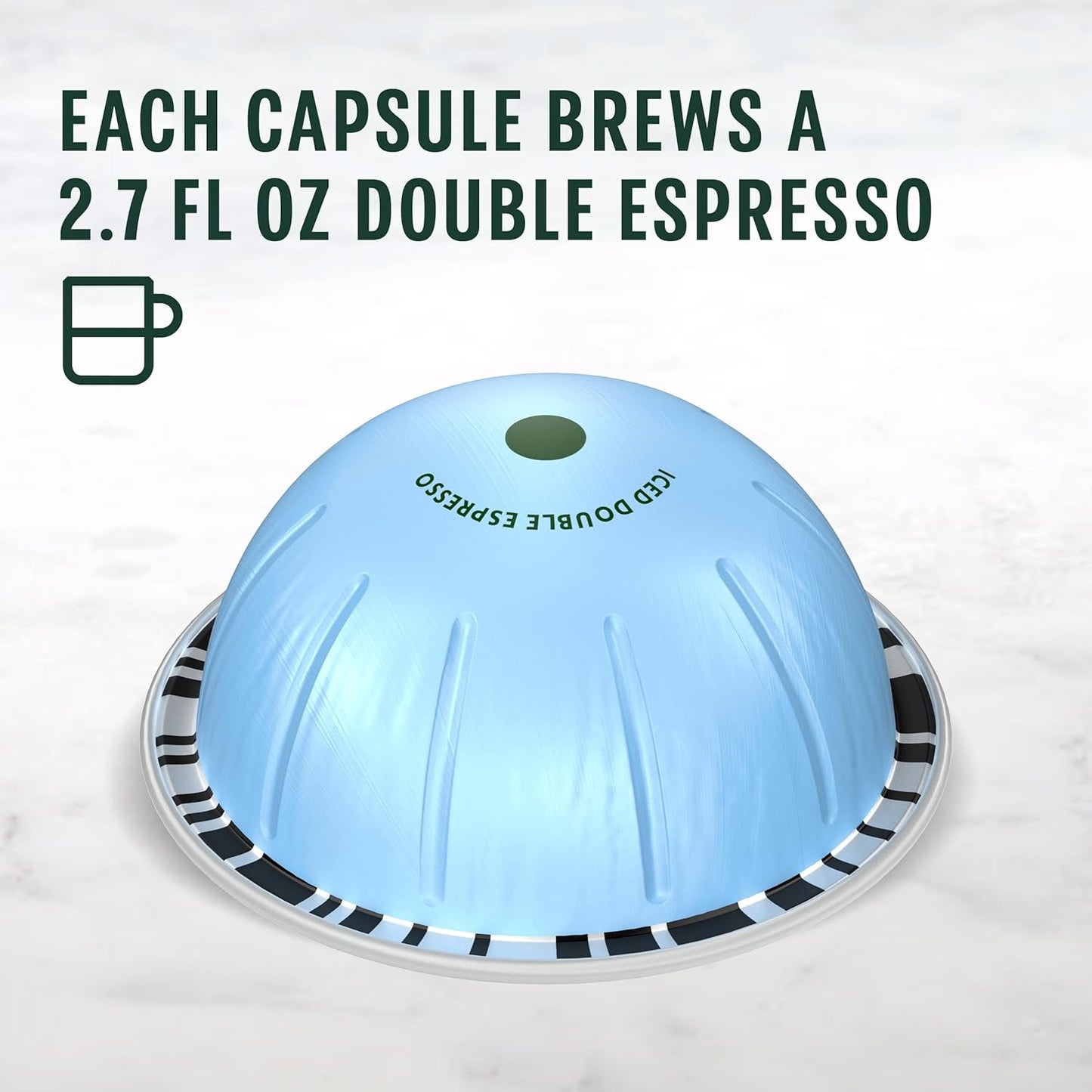 Starbucks by Nespresso Vertuo Iced Blond Roast Coffee Pods - 32 Count for Perfect Iced Brews