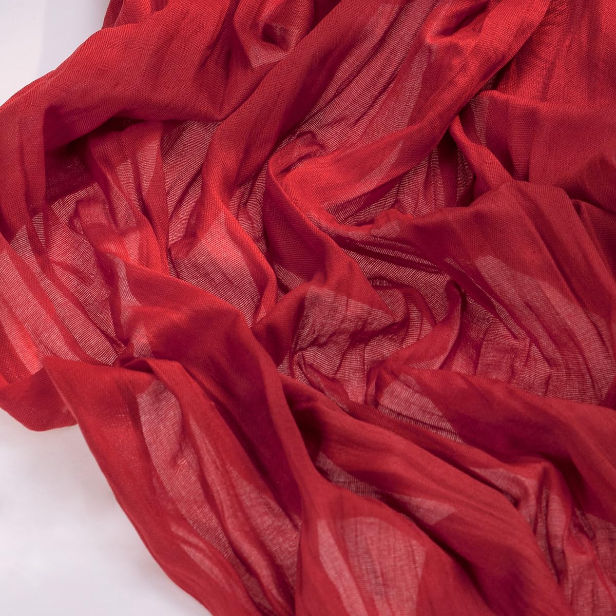 Socomi 3pcs Red Summer Cheesecloth Table Runner Boho Rustic Gauze 120 inch 10FT Cheese Cloth Sheer Runner for Wedding Party Baby Shower Birthday Home Decor Holiday Decorations