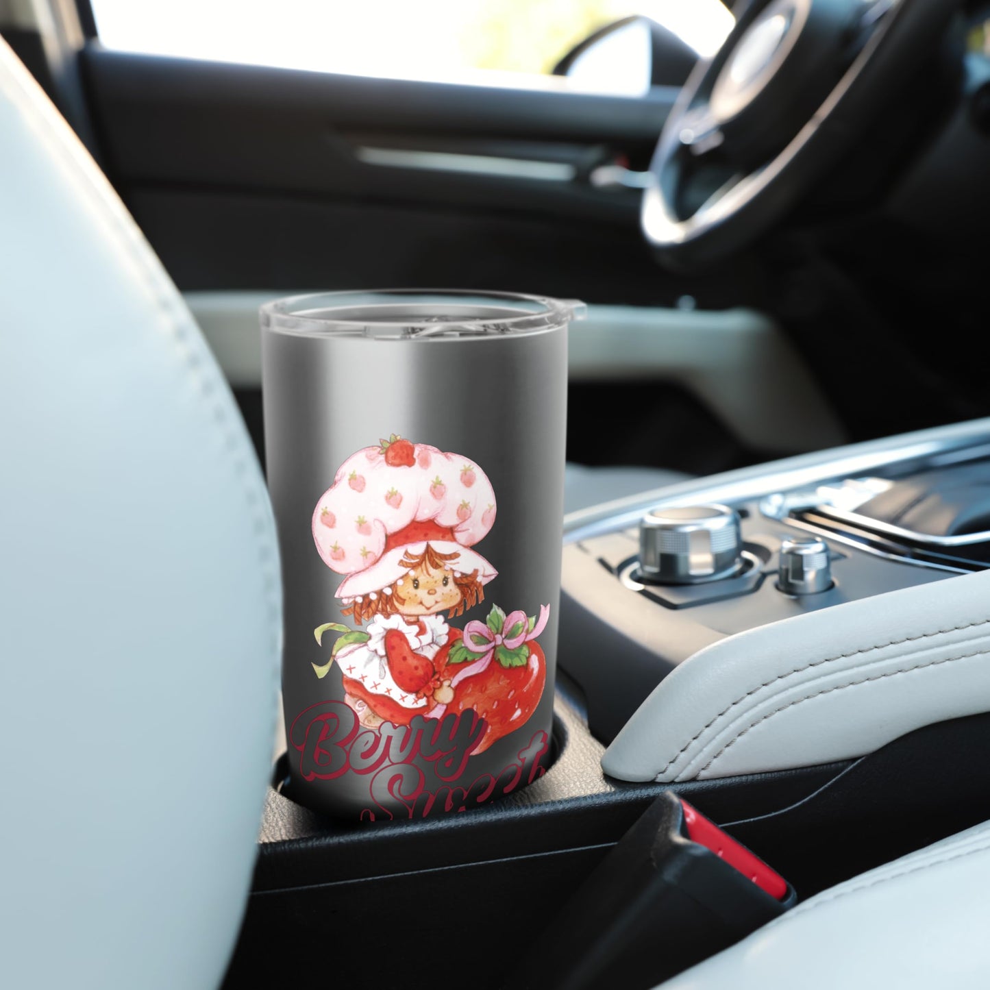 Strawberry Shortcake Vintage Berry Sweet Poster Stainless Steel Insulated Tumbler