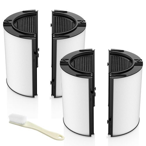 2-IN-1 Filter Replacement Filter for Dyson TP06 HP10 HP09 HP06 TP04 PH01 TP10 TP09 TP07 HP07 Air Purifier 360° Combi Glass Pure Cool Hot Humidify Fan, Upgrade 2-IN-1 HEPA + Carbon Filter, 2-Pack