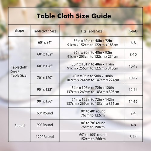 Fixwal White Tablecloth Rectangle 60 x 102 Inch, 2 Pack 6ft Polyester Fabric Table Cloths Rectangular Table Covers for Party, Banquet, Dining, Birthday, Wedding