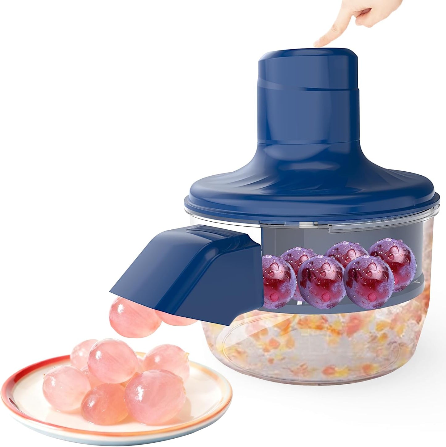 Skiennix Automatic Grape Peeler - Efficient Electric Skin Remover for Small Fruits | Kitchen Gadget