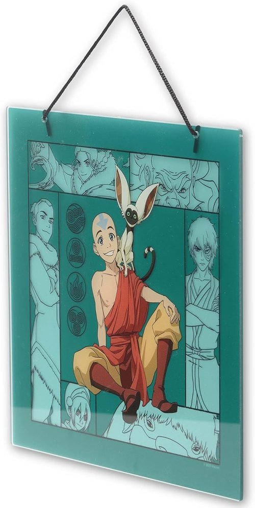 Avatar The Last Airbender Aang Acrylic Wall Decor - Fun Home Art for Fans