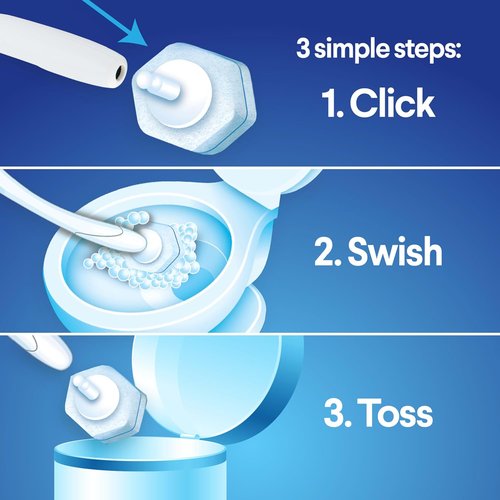 Clorox ToiletWand Disinfecting Refills - Disposable Wand Heads, 30 Count for Effortless Cleaning