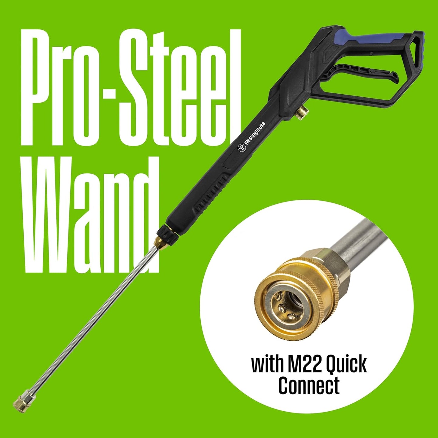 Westinghouse WPX3200E Electric Pressure Washer - 3200 Max PSI, Onboard Soap Tank & 5 Nozzle Set