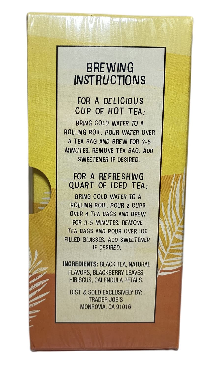 Trader Joes Mango Black Tea (3-pack)