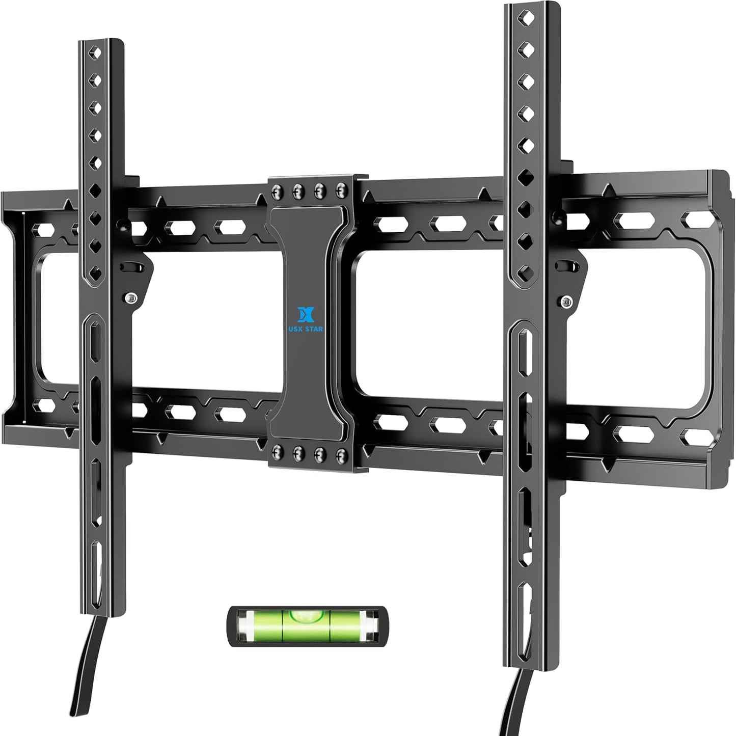 USX STAR Fixed TV Wall Mount - Low Profile Design for 37-86 Inch Screens | Supports Up to 132 lbs, VESA 600x400mm
