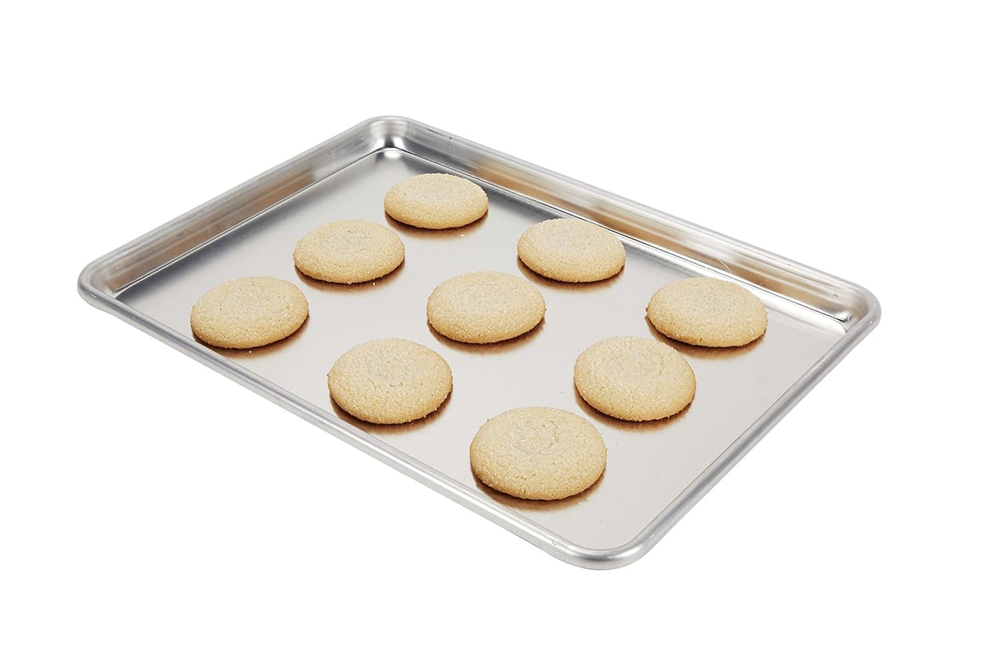 Vollrath Wear-Ever Half-Size Sheet Pan - 18" x 13" Aluminum | Open-Bead, NSF Certified
