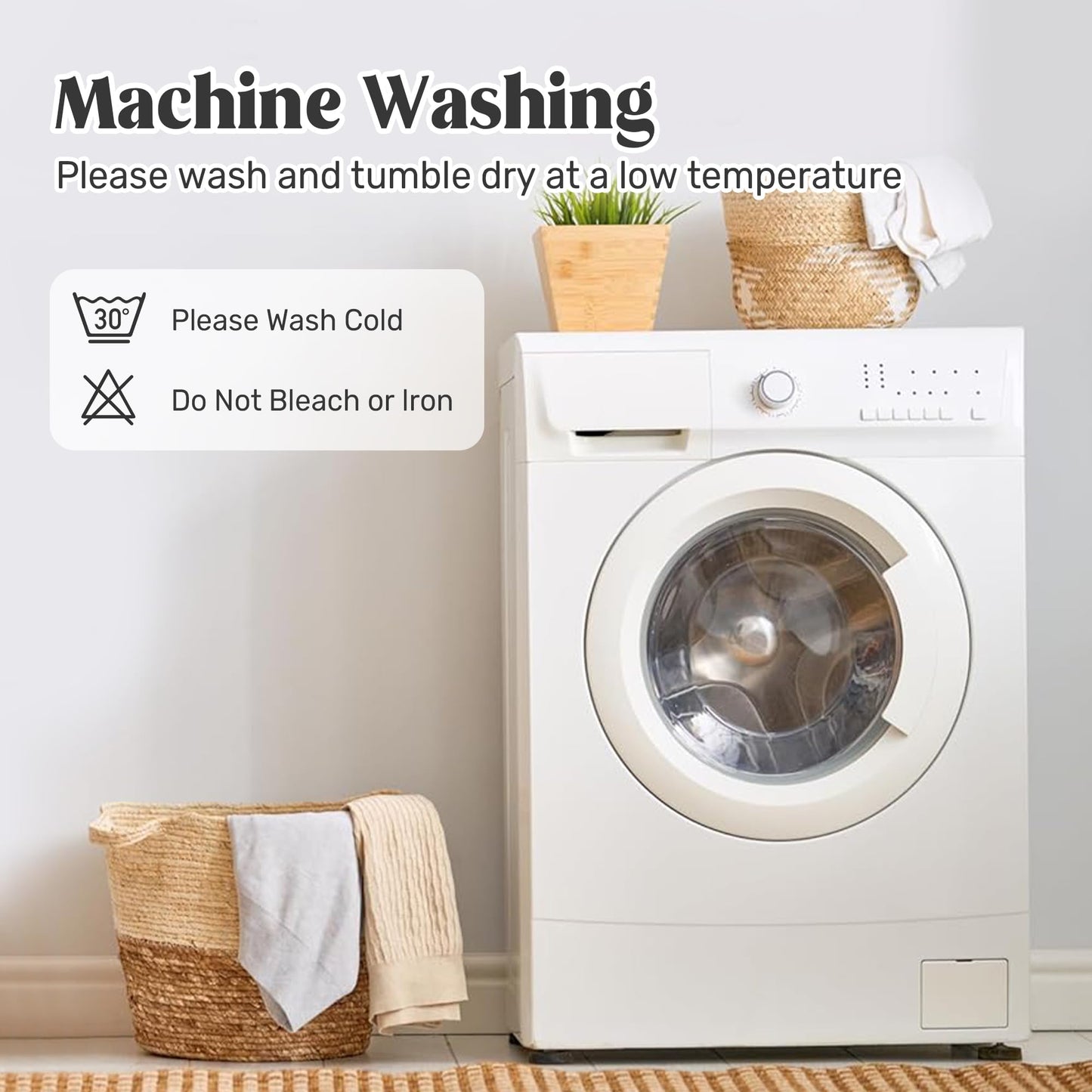 UNIKOME Blankets King Size - Soft Lightweight Down Alternative Blankets with Satin Trim, Cozy Luxury Bed Blanket for All Season, Khaki (108"X90")