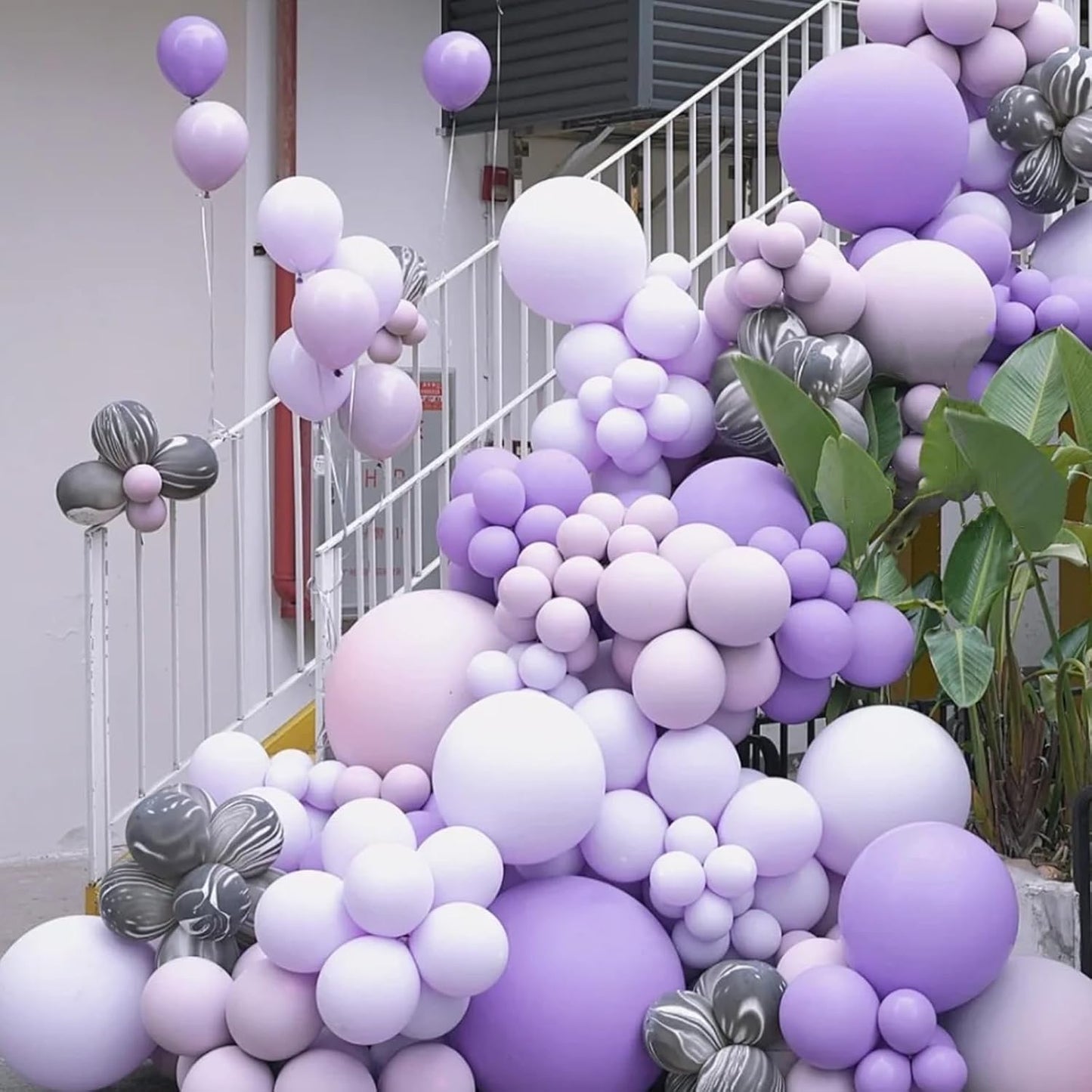 Voircoloria Pastel Purple Balloons - 66 Pack of 12-Inch Light Purple Latex for Parties & Celebrations