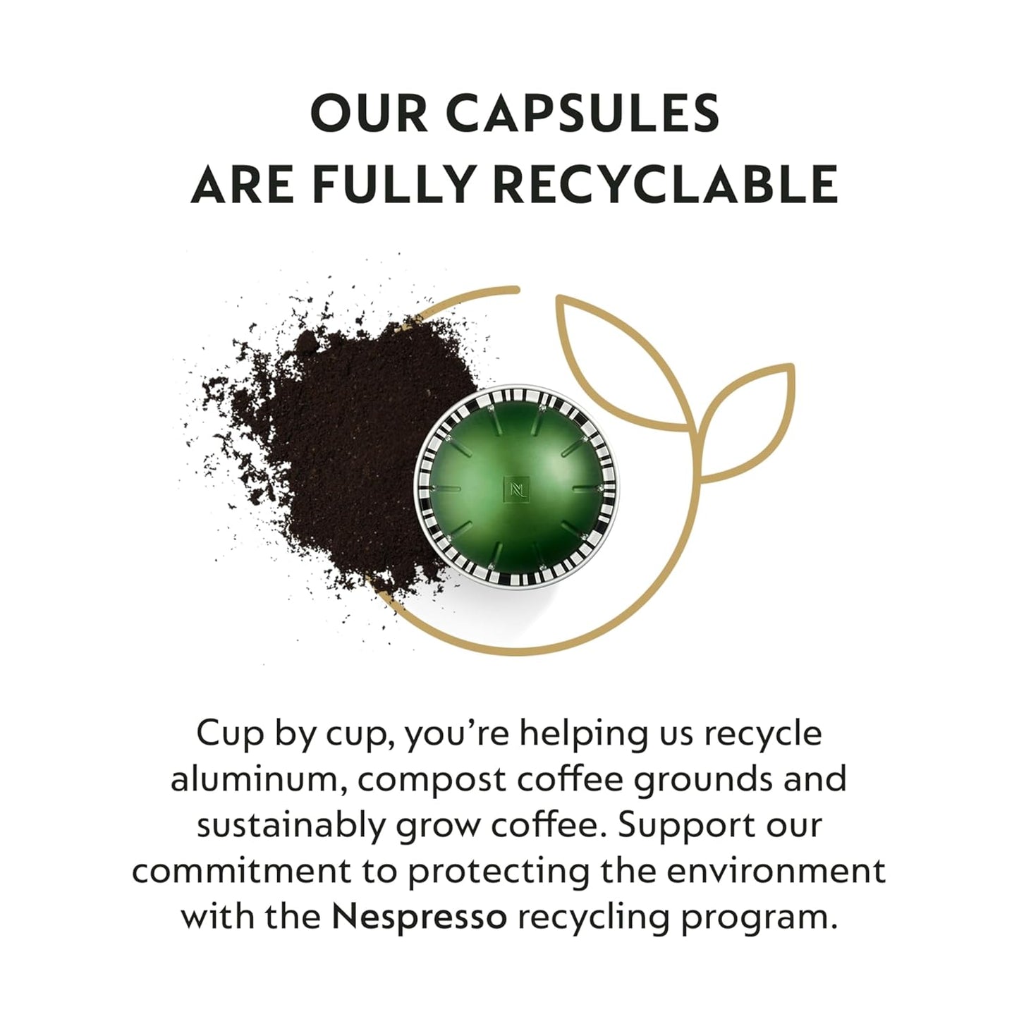 Nespresso Vertuo Stormio Dark Roast Coffee Capsules - 30 Count Pods for 7.8oz Brews | Pack of 2