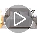 KASENTEX Oversized King Quilt Set 112x106, Soft Washed 3-Layer